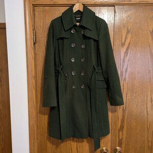 DKNY Wool military inspired peacoat